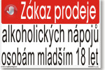 Zákaz prodeje alkoholických nápojů osobám mladším 18 let