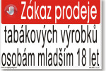 Zákaz prodeje tabákových výrobků osobám mladším 18 let