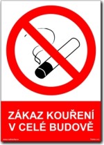 Zákaz kouření v celé budově