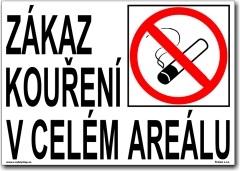 Zákaz kouření v celém areálu