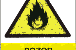 Pozor hořlavé páry