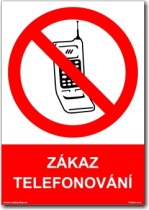 Zákaz telefonování