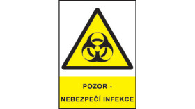 Pozor nebezpečí infekce