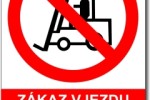 Zákaz vjezdu motorových vozíků